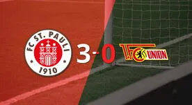 Resumen: FC St. Pauli golea 3-0 a Unión Berlín y Morgan Guilavogui firma doblete 