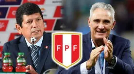 Agustín Lozano se reunirá con el brasileño Tite para que sea el nuevo entrenador de Perú