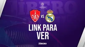 LINK GRATIS para ver Real Madrid vs. Brest EN VIVO ONLINE por Champions League