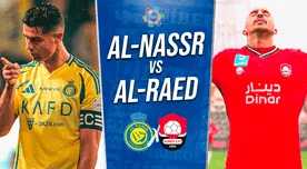 Con Cristiano Ronaldo, Al Nassr vs. Al Raed EN VIVO HOY: hora y dónde ver