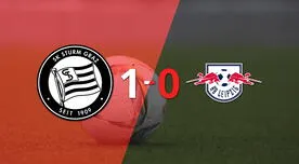 Resumen: Apretada victoria de Sturm Graz frente a RB Leipzig