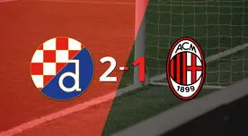 Resumen: Victoria de Dinamo Zagreb sobre Milan por 2-1