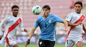 Perú perdió 2-0 contra Uruguay y se despidió del Sudamericano Sub 20 sin sumar puntos