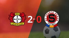 Resumen: Bayer Leverkusen dominó a Sparta Praga con un 2-0 en un partido electrizante