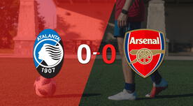 Resumen: Atalanta y Arsenal terminaron sin goles