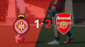 Resumen: Arsenal da vuelta el marcador y triunfa 2 a 1 sobre Girona