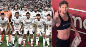 Filtran imponente video de Lionel Messi con camiseta de Universitario ¿Con quién intercambió?