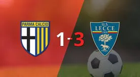 Resumen: Lecce se lo dio vuelta a Parma y le ganó 3 a 1