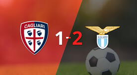 Resumen: Cagliari no logró superar la firmeza de Lazio y cayó 2 a 1