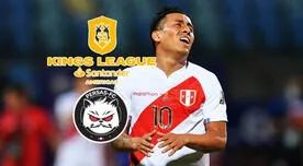 Fue una gran promesa del fútbol peruano y ahora es presentado en Kings League: "¡Bombazo!"