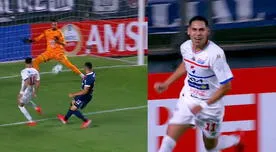 Gustavo Caballero sorprendió a Alianza Lima y marcó el 1-0 de Nacional de Paraguay - VIDEO