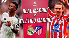 Real Madrid vs. Atlético Madrid EN VIVO vía DSports: hora y dónde ver LaLiga 2024-25