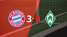 Resumen: Bayern Múnich golea 3-0 a Werder Bremen y Harry Kane firma doblete 