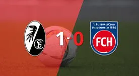 Resumen: Apretada victoria de Friburgo frente a Heidenheim