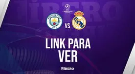 LINK GRATIS para VER Manchester City vs Real Madrid EN VIVO ONLINE HOY por Champions League