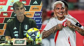 Óscar Ibáñez sobre situación de Paolo Guerrero en la selección peruana: "Cuento con él"