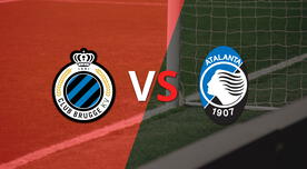 Club Brugge y Atalanta intentan romper el empate en el segundo tiempo