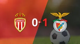 Resumen: Benfica venció a Mónaco en el duelo de ida