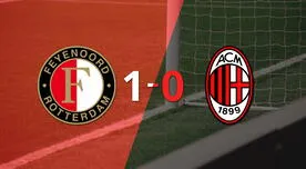 Resumen: Feyenoord se quedó con la victoria de la ida