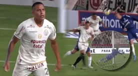 ¡Metió hasta al arquero! Alex Valera anotó el 1-0 de Universitario con poderoso cabezazo - VIDEO