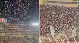 Imponente tifo de Universitario se rompió en partido ante Cienciano: cámara revela momento