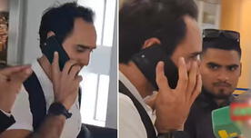 Presidente de Cristal, Joel Raffo, partió a Paraguay y tuvo inesperado gesto con periodistas Presidente de Cristal, Joel Raffo, partió a Paraguay y tuvo inesperado gesto con periodistas