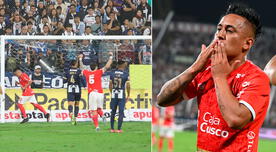 Christian Cueva definió de gran manera para anotar de penal el 1-0 de Cienciano sobre Alianza Christian Cueva definió de gran manera para anotar de penal el 1-0 de Cienciano sobre Alianza