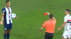 Grosera expulsión: Renzo Garcés vio la roja y dejó a Alianza Lima con 10 hombres Grosera expulsión: Renzo Garcés vio la roja y dejó a Alianza Lima con 10 hombres