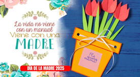 Día de la Madre 2025: descarga AQUÍ las mejores imágenes con frases para dedicar Día de la Madre 2025: descarga AQUÍ las mejores imágenes con frases para dedicar