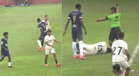 ¡Terrible! Víctor Guzmán golpeó a jugador de Universitario con fuerte codazo y es expulsado ¡Terrible! Víctor Guzmán golpeó a jugador de Universitario con fuerte codazo y es expulsado