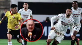 Periodista ecuatoriano soltó rotundo calificativo a la 'U' en plena transmisión: "Equipo..." Periodista ecuatoriano soltó rotundo calificativo a la 'U' en plena transmisión: "Equipo..."