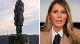 ¿Están en contra de Donald Trump? Roban polémica ESTATUA de Melania Trump en esta conocida ciudad ¿Están en contra de Donald Trump? Roban polémica ESTATUA de Melania Trump en esta conocida ciudad