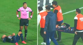 Juan Delgado, juvenil de Alianza Lima, se descompensó en pleno partido y salió en camilla Juan Delgado, juvenil de Alianza Lima, se descompensó en pleno partido y salió en camilla