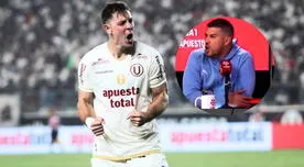 La reacción de Erick Delgado sobre el gol de Diego Churín en Universitario vs. Cristal - VIDEO La reacción de Erick Delgado sobre el gol de Diego Churín en Universitario vs. Cristal - VIDEO