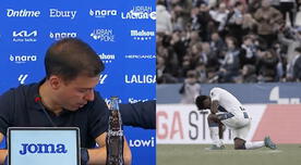 DT de Renato Tapia lloró en conferencia tras descenso de Leganés: "Gracias..." DT de Renato Tapia lloró en conferencia tras descenso de Leganés: "Gracias..."
