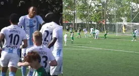 El gran pase de Joao Grimaldo que terminó en gol de Riga e ilusiona a hinchas con el título El gran pase de Joao Grimaldo que terminó en gol de Riga e ilusiona a hinchas con el título