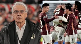 Jorge Fossati destacó la clasificación de Universitario a octavos de final: "Se consiguió..."