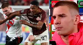 Jugador de River Plate dio fuerte calificativo al partido contra Universitario: "Fue..." Jugador de River Plate dio fuerte calificativo al partido contra Universitario: "Fue..."