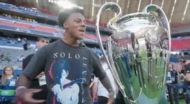 Speed levantó el trofeo de la Champions League sin tener permiso y esto fue lo que pasó Speed levantó el trofeo de la Champions League sin tener permiso y esto fue lo que pasó