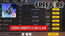 Cómo unirse a un clan de Free Fire para recibir recompensas exclusivas en grupo Cómo unirse a un clan de Free Fire para recibir recompensas exclusivas en grupo