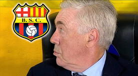 ¡No lo podía creer! Así reaccionó Ancelotti al descubrir que existe un Barcelona en Sudamérica ¡No lo podía creer! Así reaccionó Ancelotti al descubrir que existe un Barcelona en Sudamérica