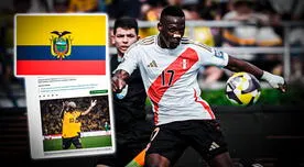 Prensa ecuatoriana y el firme calificativo a Perú previo a partido de Eliminatorias: "Jugará con..." Prensa ecuatoriana y el firme calificativo a Perú previo a partido de Eliminatorias: "Jugará con..."