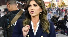 Kristi Noem, secretaria de Seguridad, lanza fuerte crítica a inmigrantes ante intensas redadas de ICE en Los Ángeles Kristi Noem, secretaria de Seguridad, lanza fuerte crítica a inmigrantes ante intensas redadas de ICE en Los Ángeles