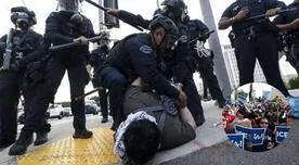 Protestas en Los Ángeles: caos y violencia contra los manifestantes defensores de los inmigrantes Protestas en Los Ángeles: caos y violencia contra los manifestantes defensores de los inmigrantes