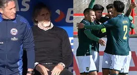 ¿No puede más? Ricardo Gareca y su impensada reacción tras gol de Bolivia que elimina a Chile