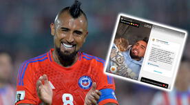 Arturo Vidal y su impactante reacción tras eliminación de Chile al mando de Gareca: "Lindo..." Arturo Vidal y su impactante reacción tras eliminación de Chile al mando de Gareca: "Lindo..."