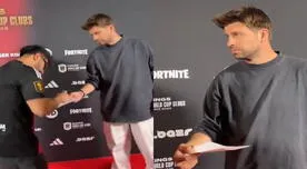 ¿Se rinde ante el peruano? Gerard Piqué recibió un autógrafo de 'El Zeein' en un curioso momento ¿Se rinde ante el peruano? Gerard Piqué recibió un autógrafo de 'El Zeein' en un curioso momento
