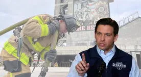 Grandes noticias en Florida: Ron DeSantis firmó esta ley que beneficia a los bomberos Grandes noticias en Florida: Ron DeSantis firmó esta ley que beneficia a los bomberos