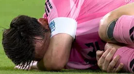 La terrible falta que recibió Messi en el Inter Miami vs Al Ahly por Mundial de Clubes La terrible falta que recibió Messi en el Inter Miami vs Al Ahly por Mundial de Clubes