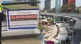 Larcomar clausurado: Municipalidad de Miraflores registró detección de deficiencias en establecimiento